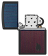 Zippo vžigalnik 46476 Flame Red and Blue