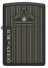 Zippo 46683 vžigalnik Cannabis - Queen Of Bud, Black Matte