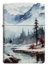Zippo 46702 vžigalnik Painted Lake & Mountains, 540 Matte