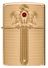 Zippo 46737 vžigalnik Golden Sword Armor, High Polish Brass