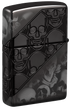 Zippo 46751 vžigalnik Skulls Armor, High Polish Black