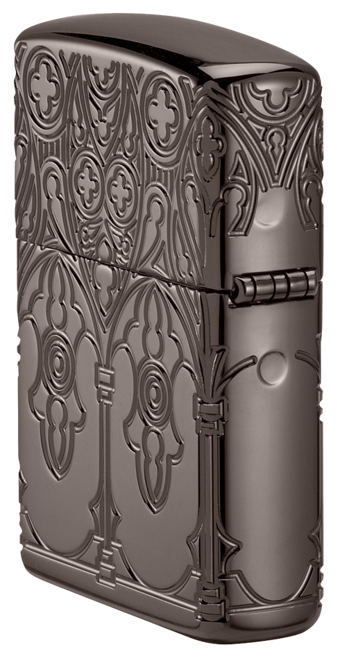 Zippo 46753 vžigalnik Spiritual Pattern Armor, Black Ice