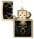 Zippo 60.007.692 vžigalnik Horror Golden Skull