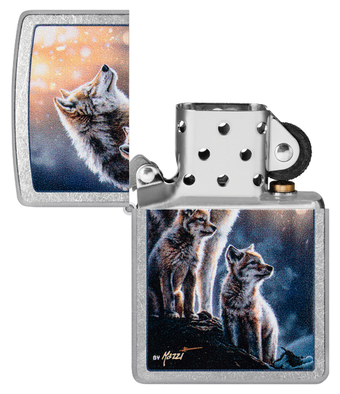 Zippo 47106 vžigalnik Wolf Pack by Mazzi