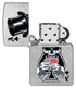 Zippo 47112 vžigalnik Gentleman Skull & Poker by Rietveld