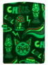 Zippo 47114 vžigalnik Psychedelic Sticker Chill Design
