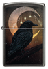 Zippo 47135 vžigalnik Crow and Crescent Moon