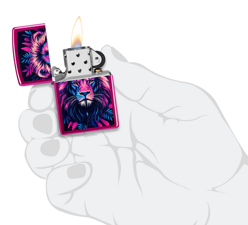 Zippo 47212 vžigalnik Lion