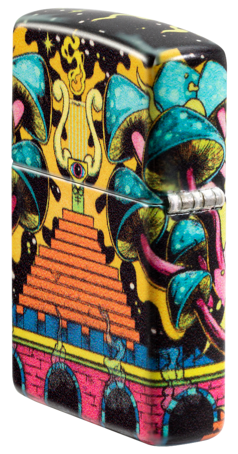 Zippo vžigalnik 48640 Psychedelic Skull