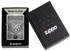 Zippo vžigalnik 48690 Fierce Wolf Emblem