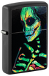 Zippo vžigalnik 48761 Glowing Skeleton UV