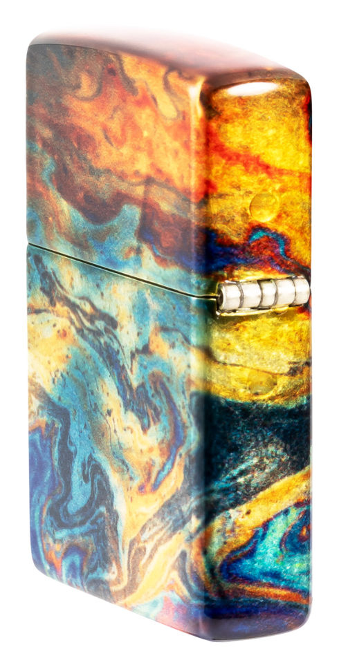Zippo vžigalnik 48778 Colorful Tumbled Brass