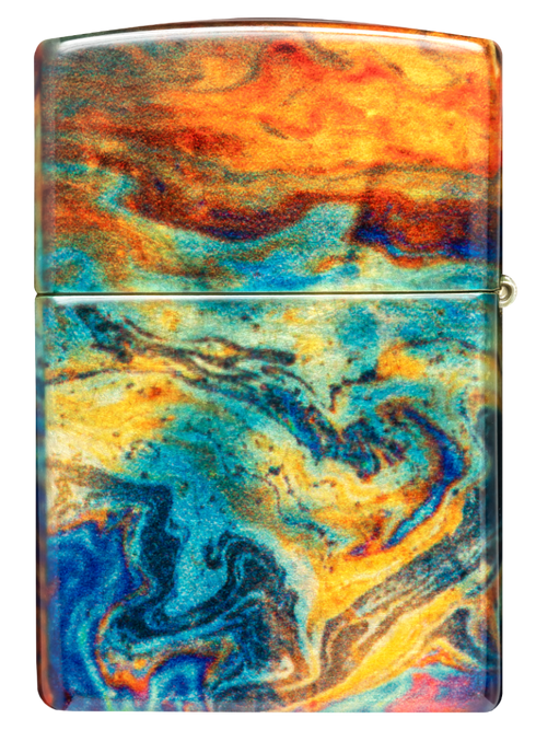 Zippo vžigalnik 48778 Colorful Tumbled Brass