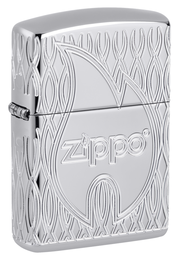 Zippo vžigalnik 48838 Flame Armor HP Chrome