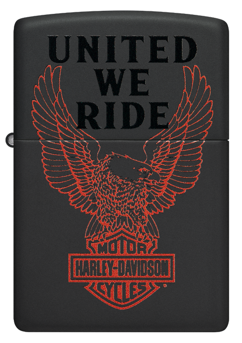 Zippo vžigalnik 48983 Harley Davidson® United We Ride