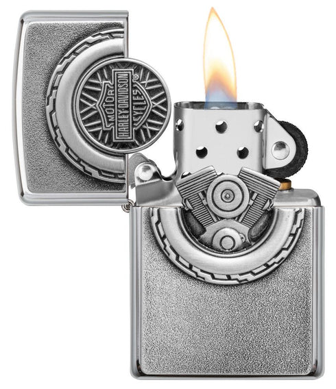 Zippo vžigalnik 49175 Harley Davidson® Emblem
