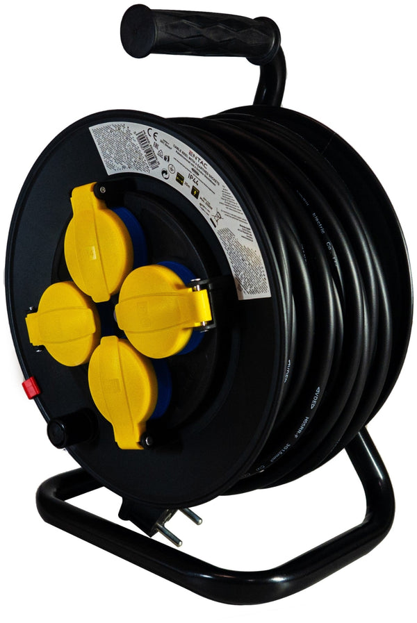 Entac 905327 Podaljšek na kolutu 4-vtični 25 m IP44