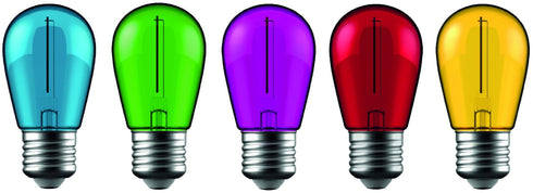 Avide 950228 Žarnice komplet LED 1W E27 5v1