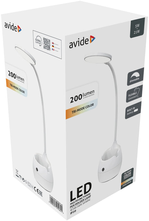 Avide 955841 Namizna svetilka LED 5W CCT 200 lm