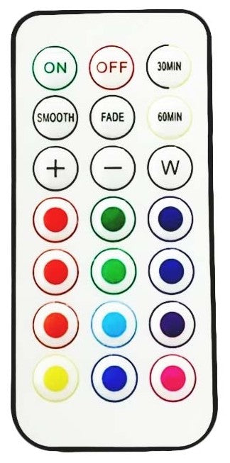 Avide 995922 Svetilka nočna Mini prenosna 6kos/set 0.45W RGB 3000K 22lm, EMPNL-0.45W-RGB