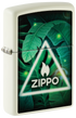 Zippo vžigalnik 60.006.871 Triangle Leaves, Glow in the Dark