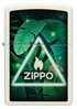 Zippo vžigalnik 60.006.871 Triangle Leaves, Glow in the Dark