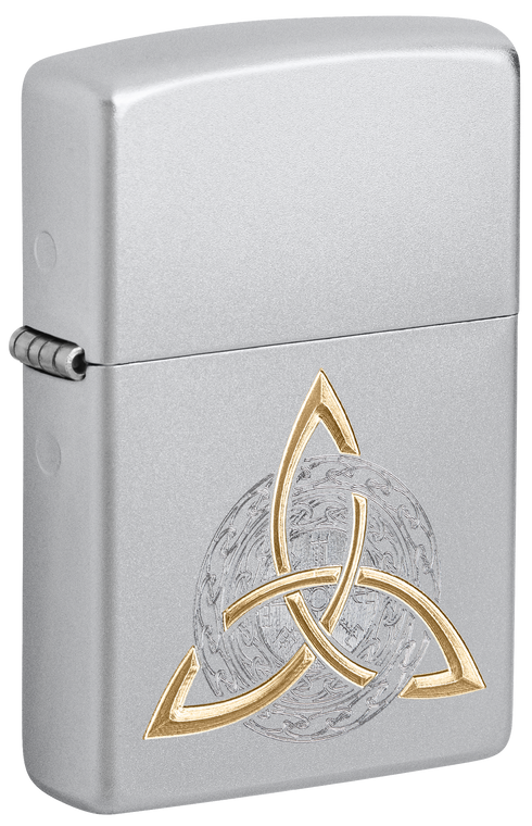 Zippo vžigalnik 60.007.292 Viking Knot, Satin Chrome