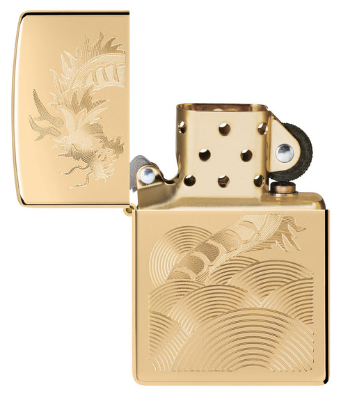 Zippo 46822 vžigalnik Dragon Silhouette