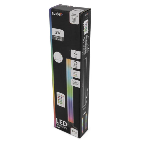 Avide 953328 Namizna svetilka barvna gaming LED 5W RGB z RC, ABLGLWIRC-RGBIC