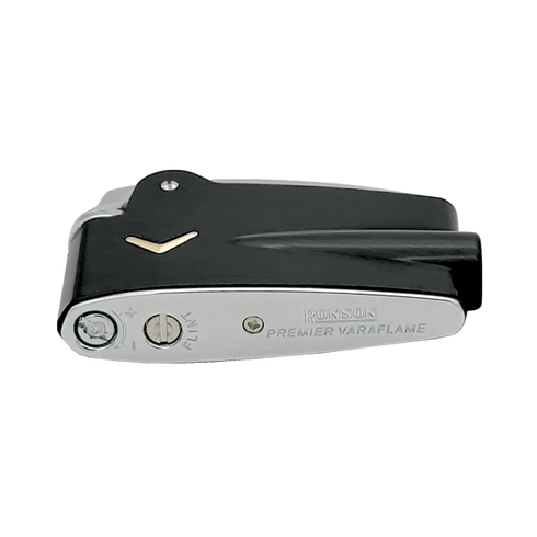 Ronson 100004 Vžigalnik plinski Premier Vareflame črn 100004