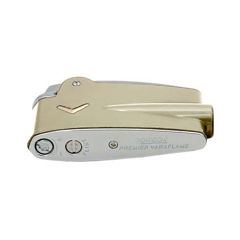 Vžigalnik Ronson 100002 plinski Premier Varaflame, Zlat