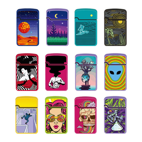 Vžigalnik Zenga ZL-12 Royal Jet - Mystery Naključni Izbor