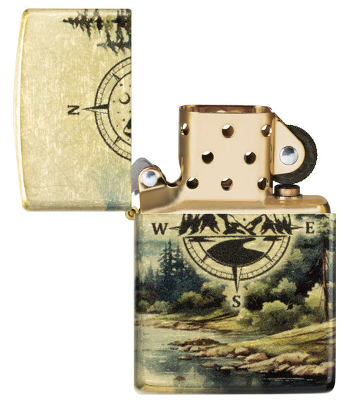 Zippo 46821 vžigalnik Compas Adventure