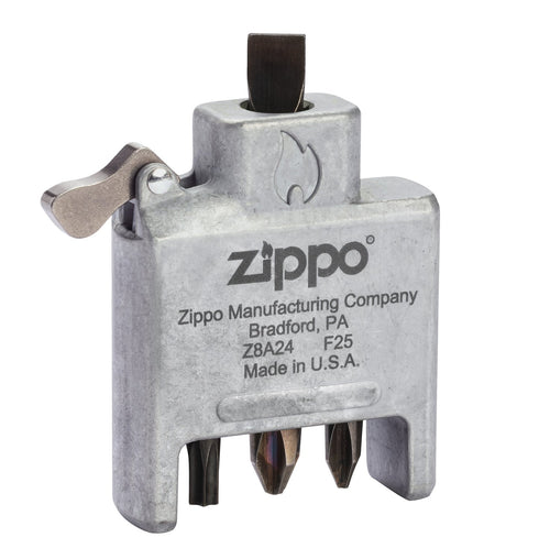 Zippo 40702 Vložek Bit Safe Screwdriver v ohišju 200 Brushed Chrome