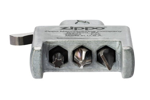 Zippo 40701 Vložek Bit Safe Screwdriver v ohiušju 205 Satin Chrome