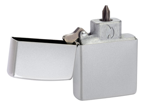 Zippo 40701 Vložek Bit Safe Screwdriver v ohiušju 205 Satin Chrome