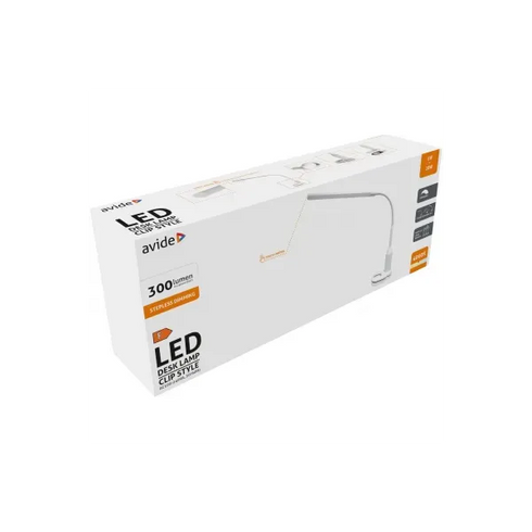 Svetilka namizna LED pritrditvena Touch, Bela, 5W, 4000K, 300lm, ABLDL-DM-STAND-5W