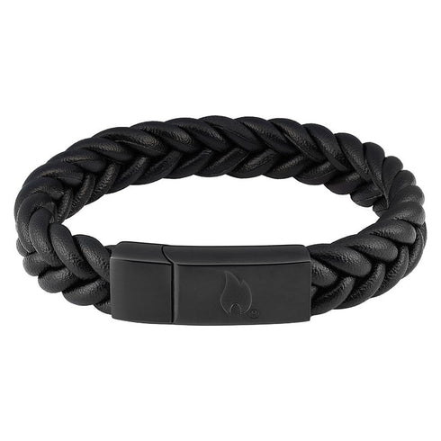 Zippo 2006226 Zapestnica Braided Leather 20 cm