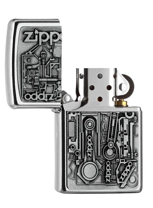 Zippo vžigalnik 2.006.539 Motor Parts Emblem