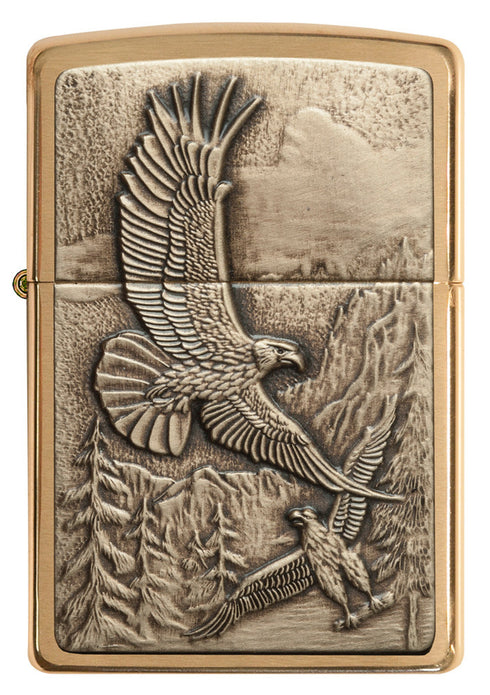 Zippo vžigalnik 20854 Where Eagles Dare Emblem