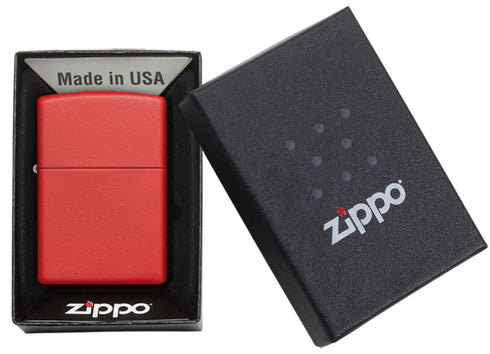 Zippo vžigalnik 233 Red Matte