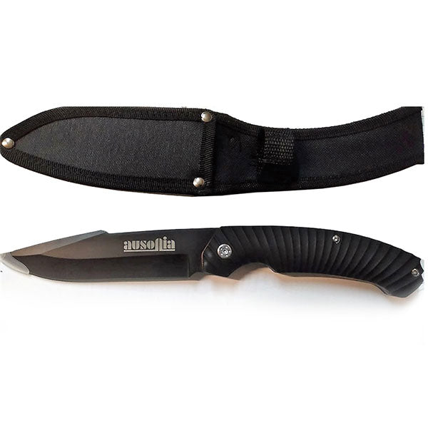 Ausonia 26041 Lovski nož z etuijem, 14 cm