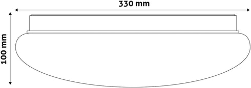 Avide 915166 Stropna svetilka Stella (Starry) LED 18W 4000K 1600 lm