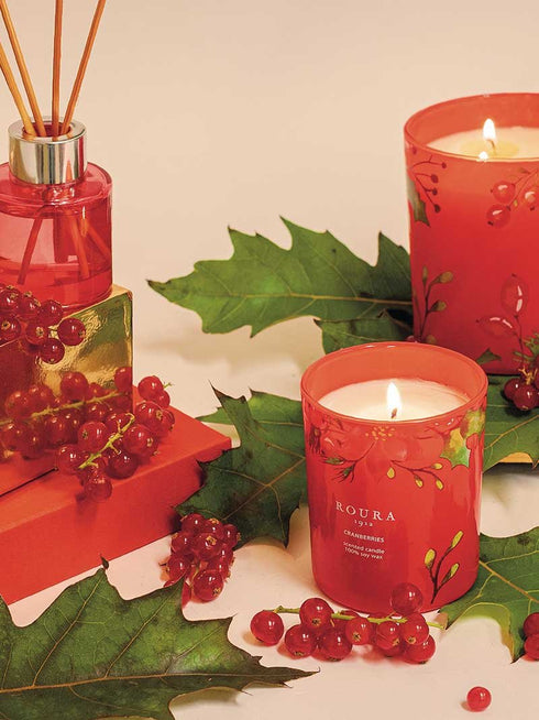 Roura 333500.224 Sveča Cranberries - Aroma 3 v 1