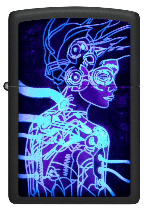 Zippo vžigalnik 48517 Cyber Woman UV