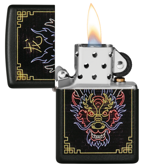 Zippo vžigalnik 49396 Neon Dragon