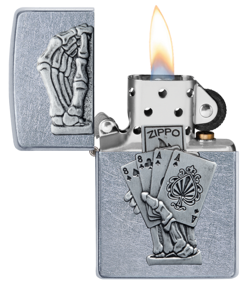 Zippo vžigalnik 49536 Dead Man's Hand