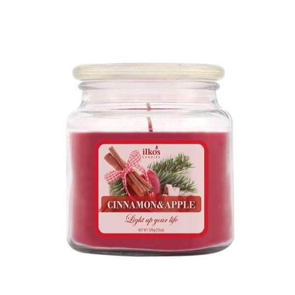 Ilkos 550833/1 Sveča srednja - Jabolko cimet