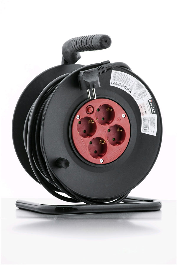 Entac 902746 Podaljšek na kolutu 4 vtični 25 m