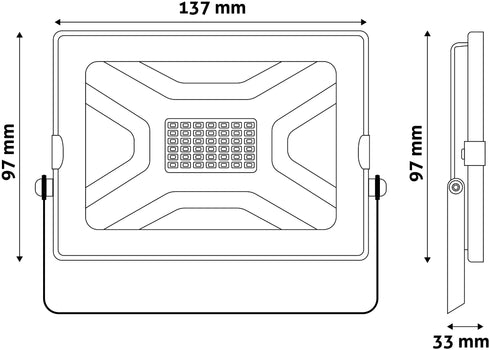 Avide 908946 SMD LED Reflektor Slim 30W NW 2250 lm